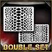 Snakeskin AirSick Airbrush Stencil Template
