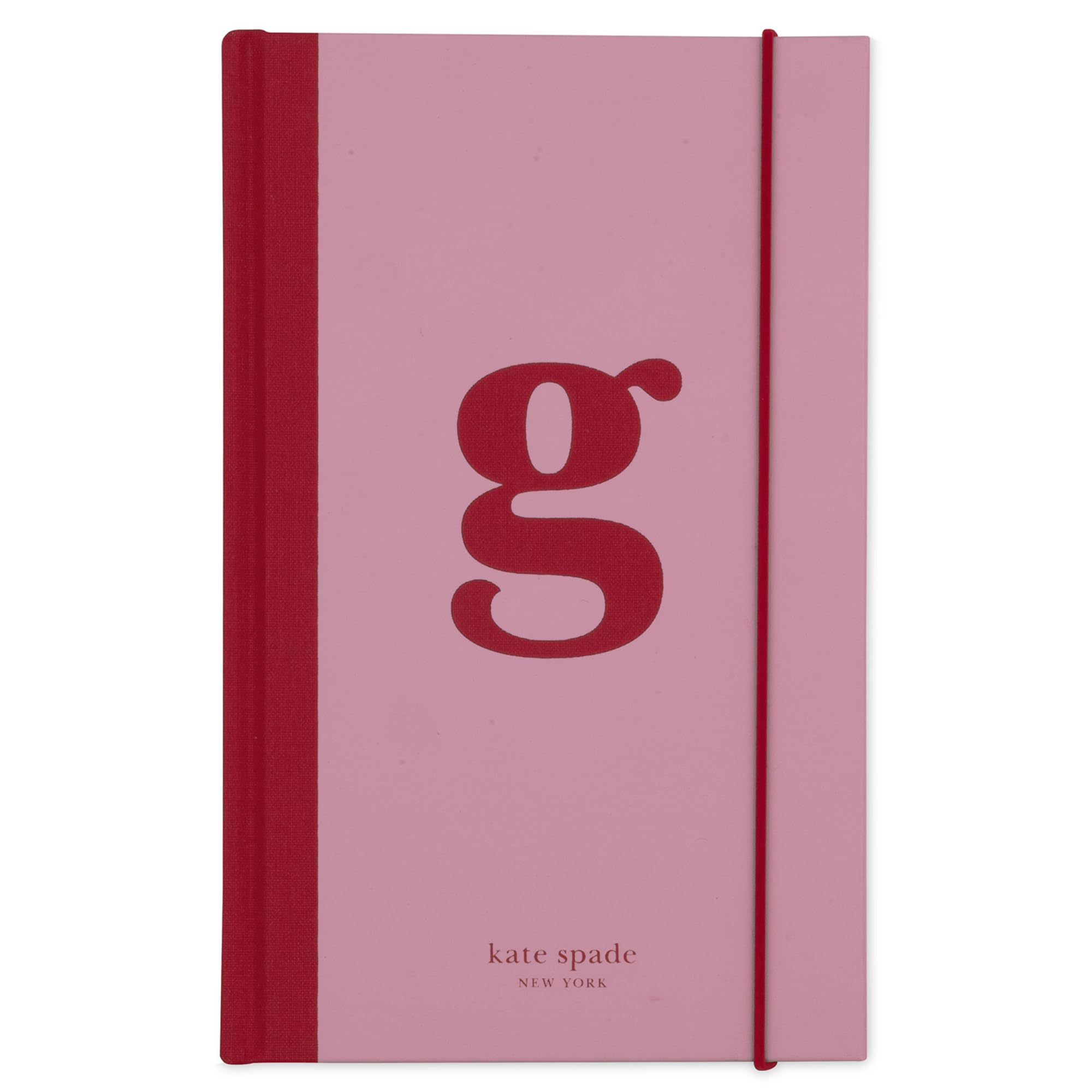 kate spade new york Just Mine Notebook Journal, Monogram Cloth Hardcover Journal, 8.25" x 5.25", Diary Includes 168 Lined Pages, (G) - Image 2