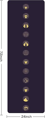 Miniatura 2 de Tapete de yoga antideslizante TPE, tapete de entrenamiento para hombres y mujeres, tapete de entrenamiento grueso con correa de transporte, tapetes