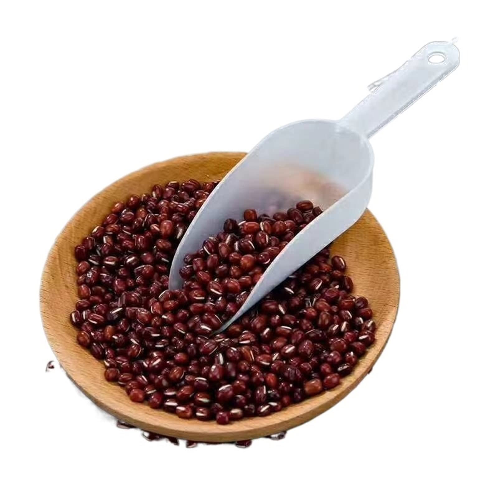 Łyżka Stołowa 1 Szt. Przezroczysta Plastikowa Łopatka Do Lodu Mała Łopatka Mąka Cukierki Jedzenie Lody Miarka Łyżki Łopaty Narzędzia Kuchenne