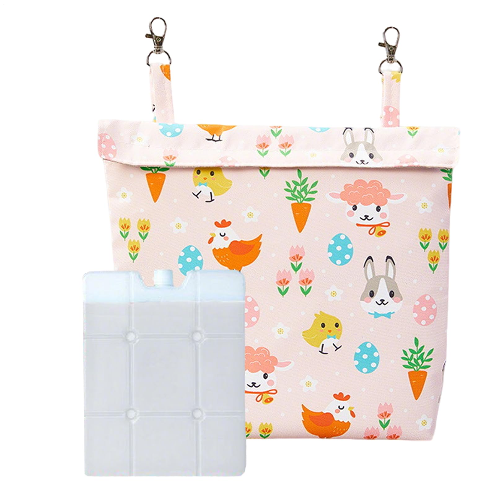 Pet Ice Pack – Waschbarer Kühlbeutel für Kleintiere | Eisbeutel für automatische Futterautomaten | Kühlakkasten für den Käfig | Kühlmittel