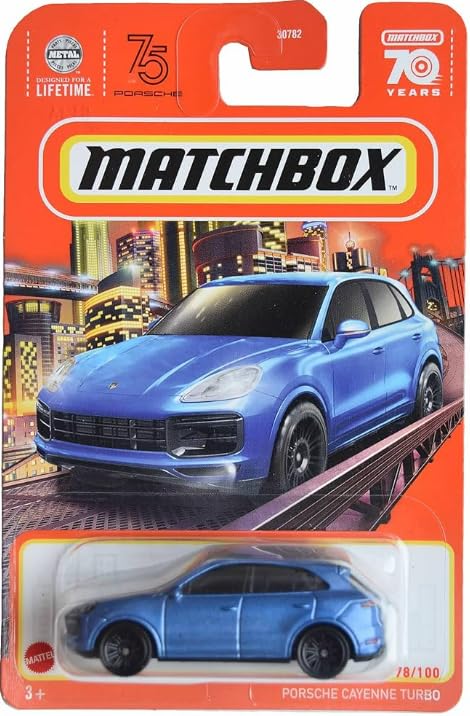 Matchbox Pack 5 Vehículos Exóticos 1:64 Escala miniatura 5