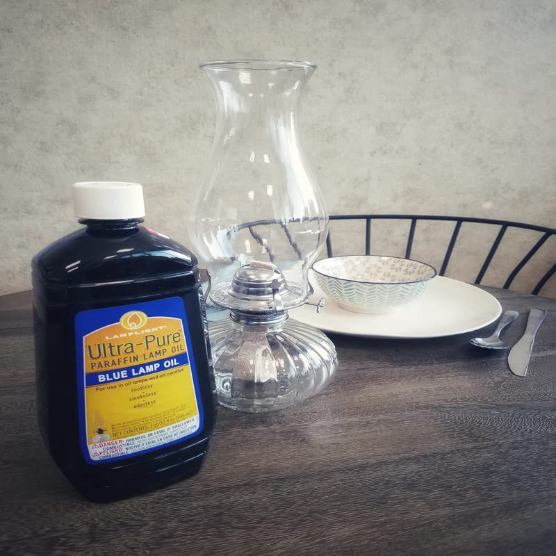 Lamplight Farms Ultra Pure Clean Burn Lamp Oil Blue 32 oz. - Total Qty: 1212