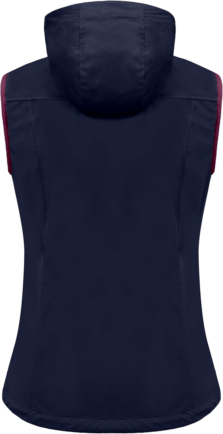 Little Donkey Andy Women's Lightweight Softshell Vest, Windproof Sleeveless Jacket for Running Hiking Travel - Image 3
