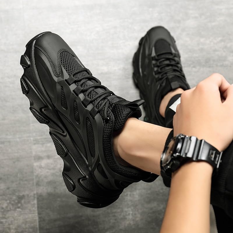 Men's Casual Retro Wedding Work Shoes Lace Up Sneakers Leather Formal Business Comfortable Dress Shoes2