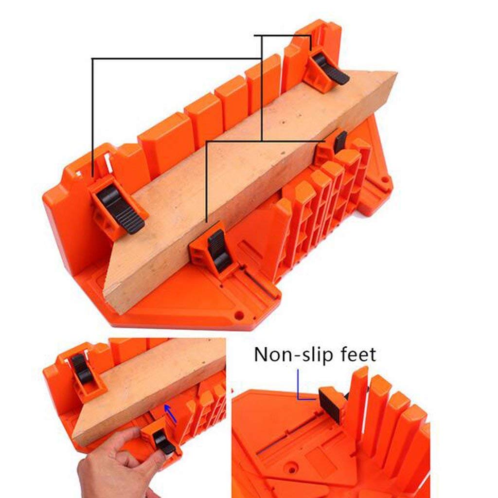 0/22.5/45/90 Degree Wood Angle Cutting Saw Clamping Mitre Box Saws Cabinet Case - View #7