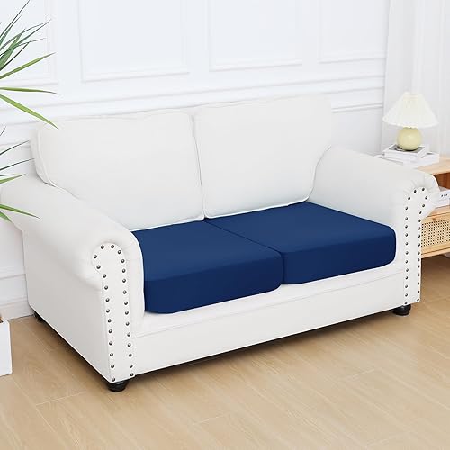 Miniatura 218 de Smiry Fundas de cojín de sofá con estampado, fundas de sofá elásticas y suaves para sofá, funda de sofá antideslizante lavable protector de muebles