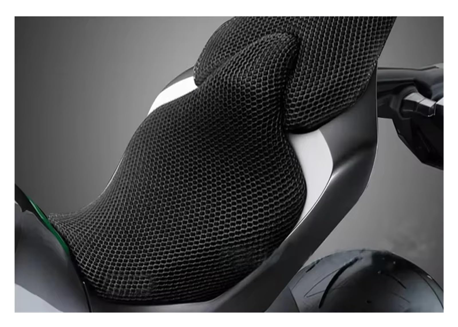Moto Copri Sedili Per Kawasaki Per Z1000 Per Z 1000 Coprisedile per moto Tessuto in rete traspirante Cuscino di protezione antiscivolo