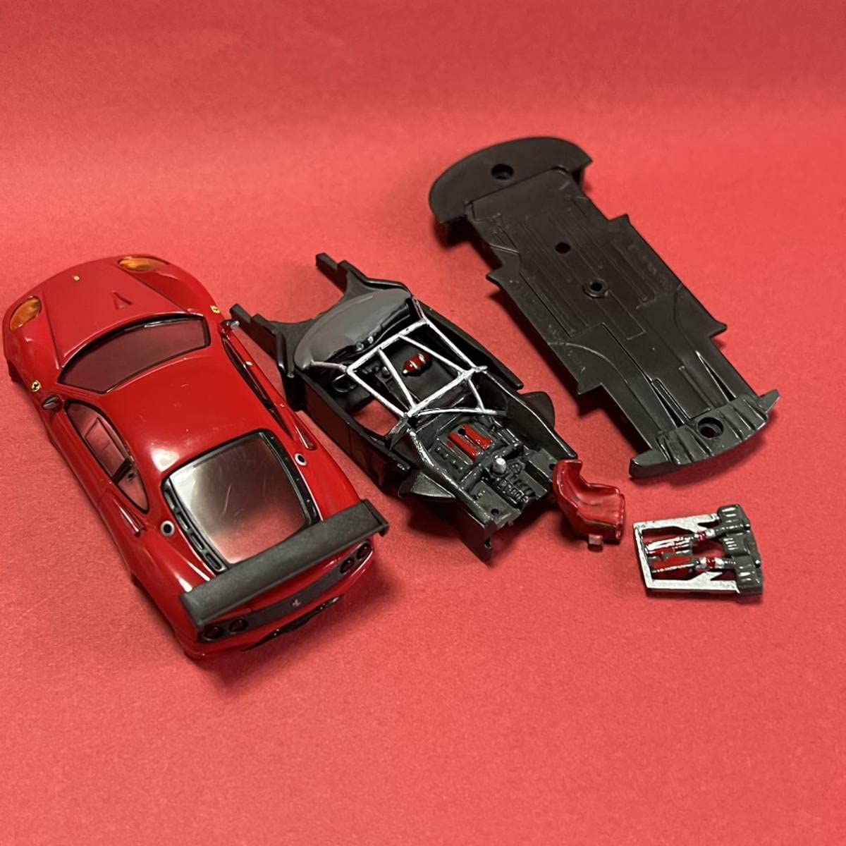 Amazon | 京商 1/64 Ferrari 360 GTCレッド 改 内装塗装等