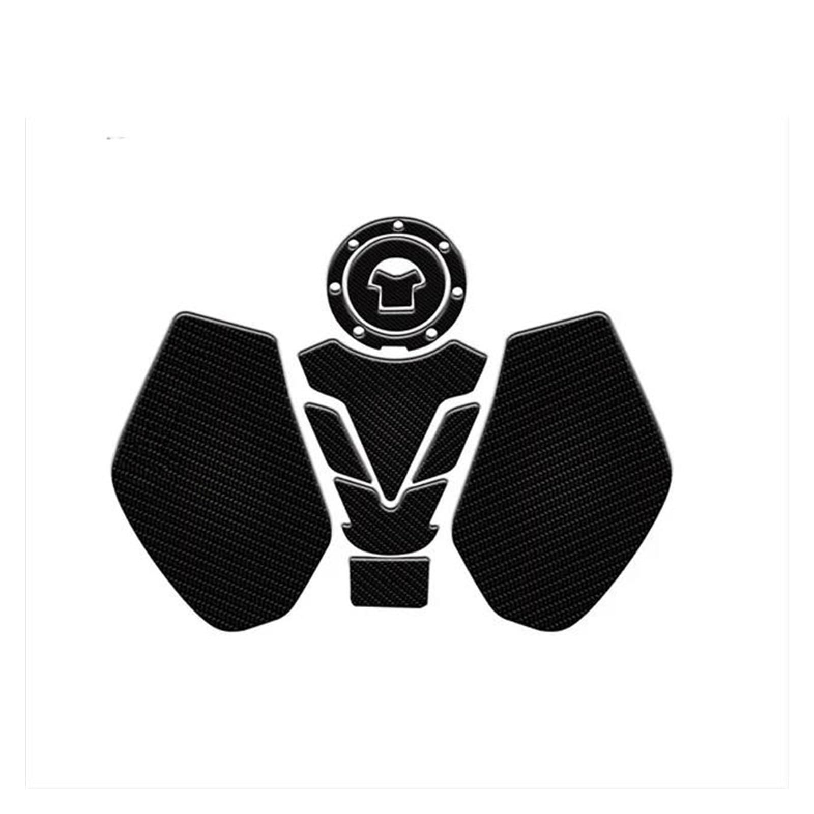 YHBH Adesivo Serbatoio Moto Adesivo Antiscivolo Lato Serbatoio Carburante Adesivi Impermeabili in Gomma per CBR 600 RR CBR 600RR 2003-2006 Traction Pad(B,1)