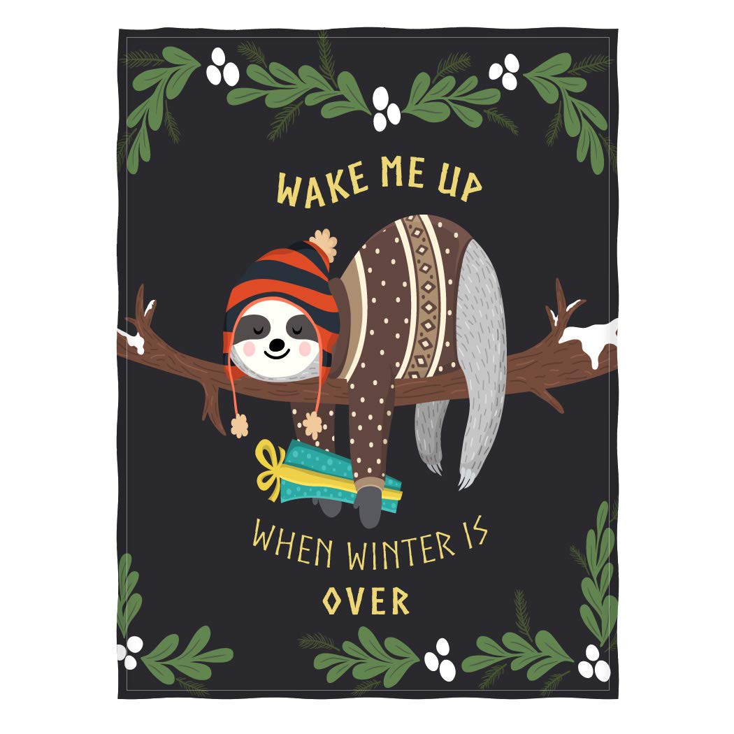 Ormis Print with Rainbow Unicorns Bed/Sofa Soft Throw Blanket Perfect for Blanket Kid Baby for Couch Sofa Chair Bed Office or Travelling 50"x60" 50"x60" EH-19BL-022101-1