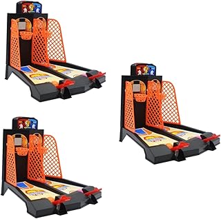 Toyvian Toys 3pcs Desktop Toys Mini Toy Basketball Toys Tabletop Basketball Table Basketball Game Mini Basketball Shooting Toy
