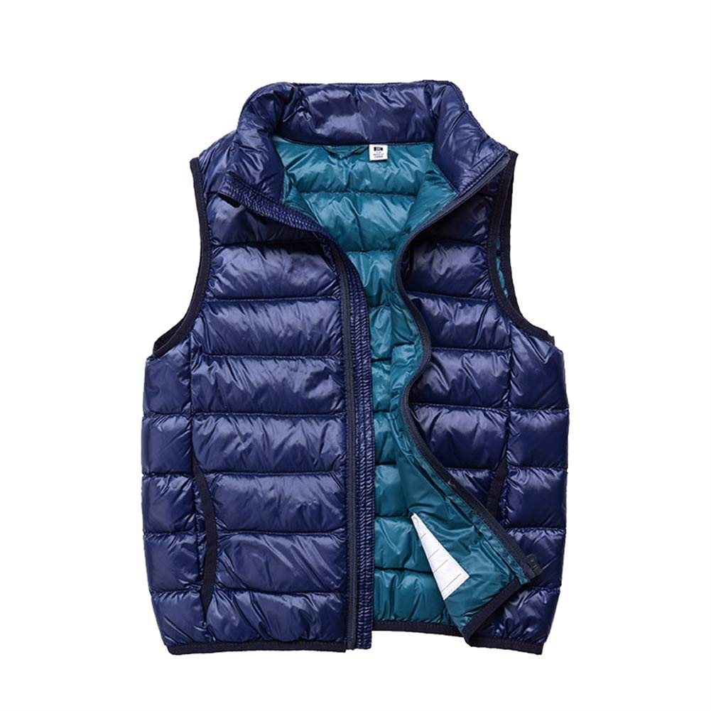 SK Studio Boys Girls' Light Weight Puffer Vest Sleeveless Jacket