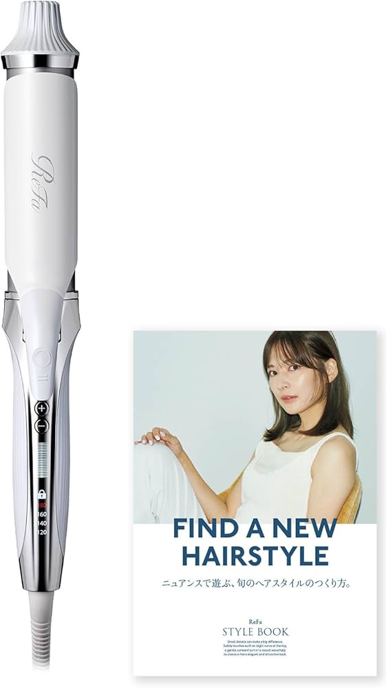 ReFa 新モデルカールヘアアイロン38mm ホワイト Amazon | 【公式ストア限定】 リファ カールアイロン プロ 38mm/ReFa