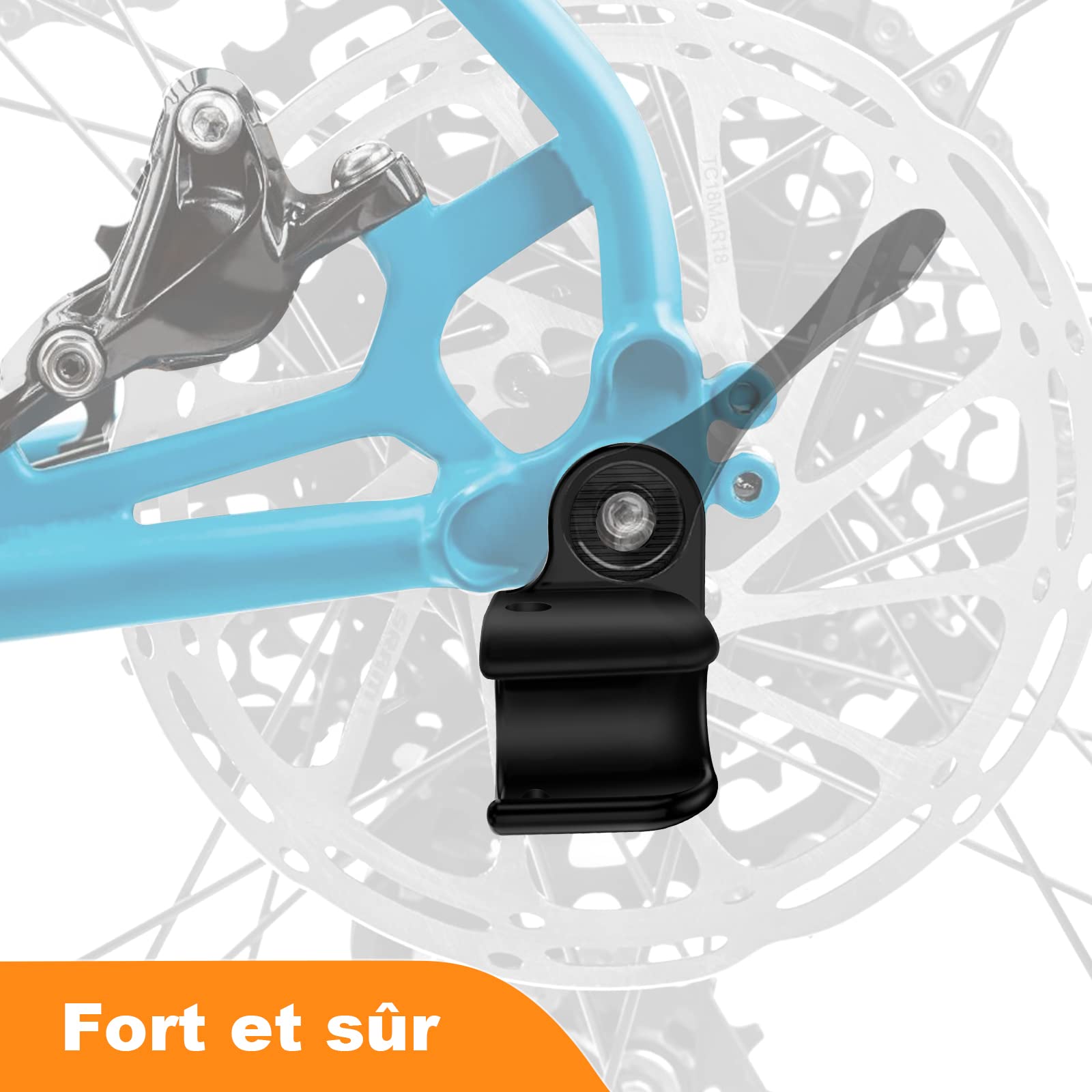 Embrayage de remorque Thule Attelage d'essieu vélo Noir