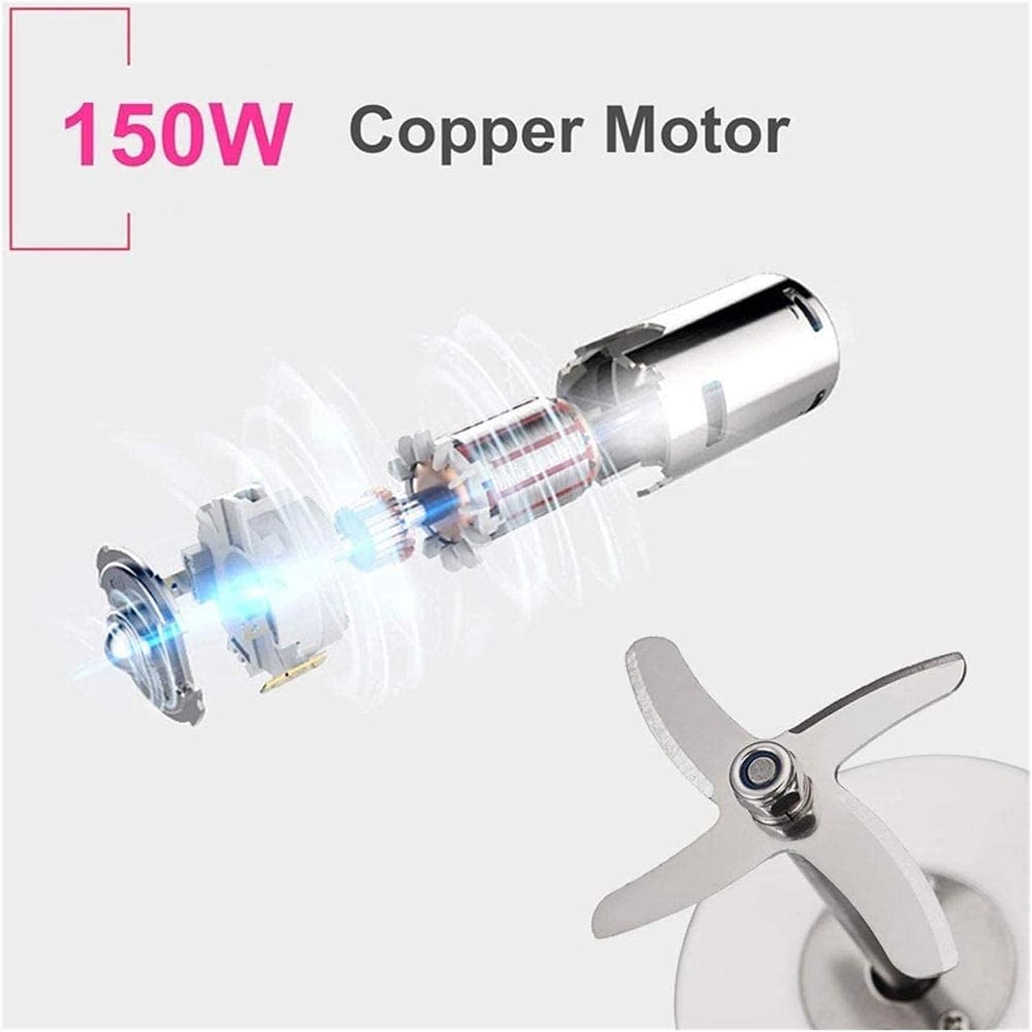 Soymilk Maker Automatic Soybean Milk Machine Magnetic Control Cover Stainless Steel Liner Heating Juicer for Rice Paste - 2L 110V (Pink)