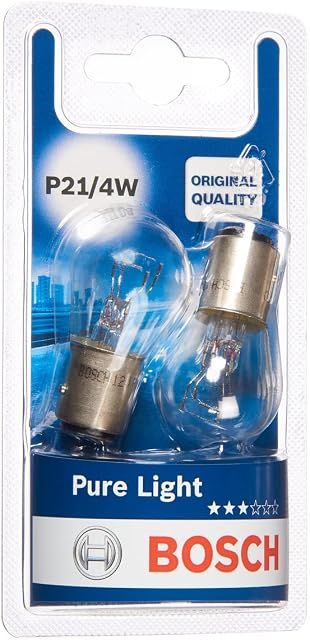 Bosch P21/4W (566) Pure Light car light bulbs - 12 V 21/4 W BAZ15d - 2 bulbs