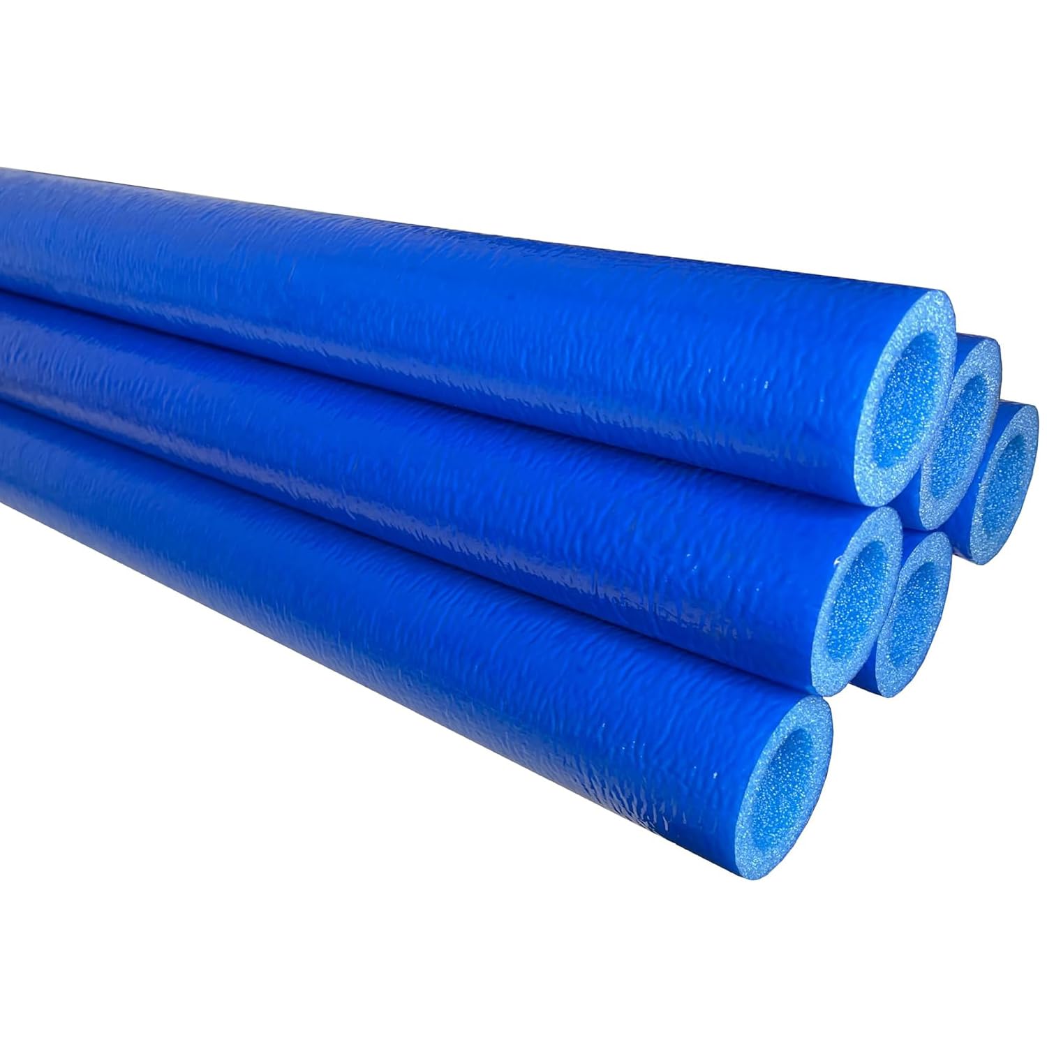 Treela 8 Stück Klemm-Schaumstoffrohre – 101,6 Cm Lang, Für Kantenschutz An Möbeln, Blau, Leicht Schneidbar