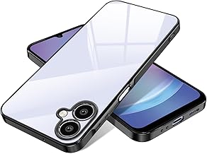 Samsung Galaxy A25 5G ケース クリア SC-53F SCG33 スマホケース 耐衝撃 薄型 米軍MIL規格 tpu ギャラクシー A25 カバー 人気(ブラック)