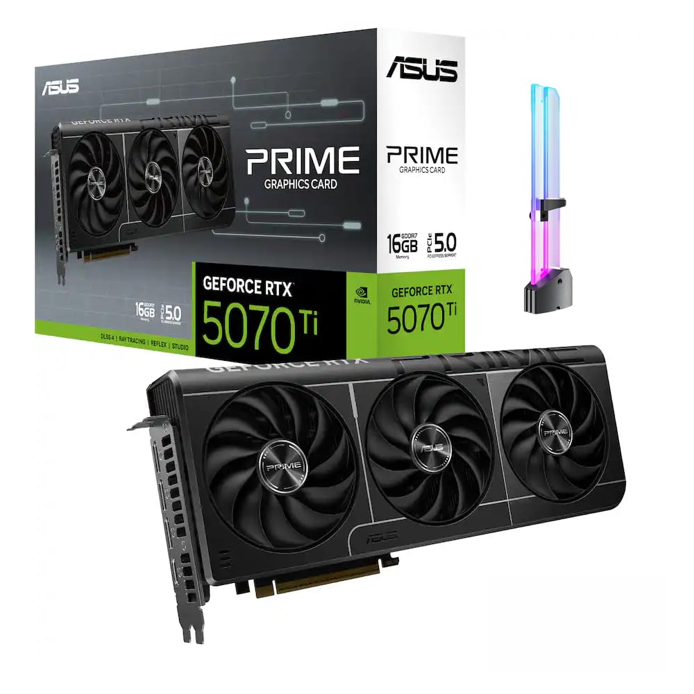 h*i様 【極美品】ASUS GeForce RTX 5070 Ti グラフィッ Amazon.com: ASUS Prime RTX 5070 Ti OC 16GB GDDR7 GPU, PCIe 5.0