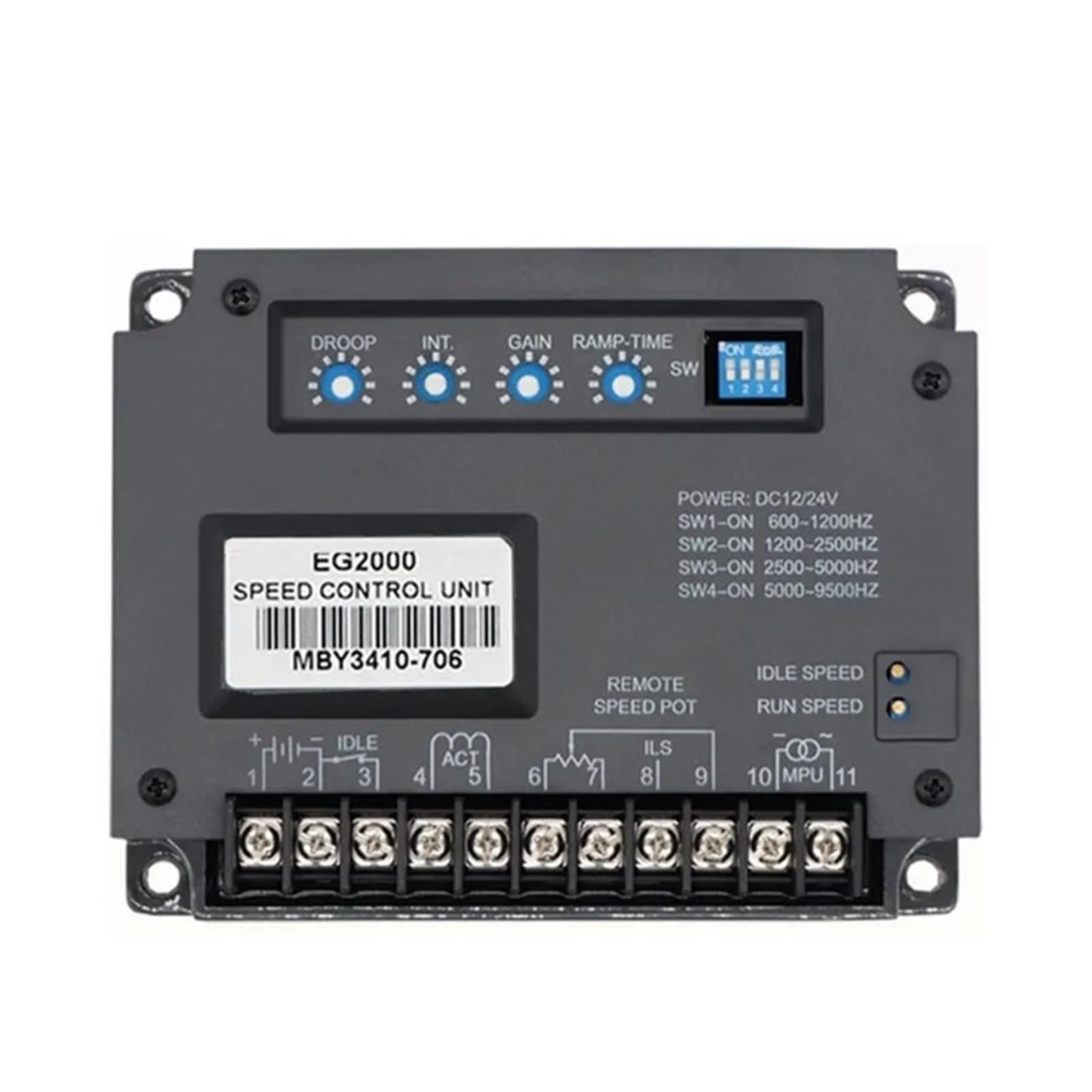 Jdilfunu Eg2000 Dc Electronic Governor Generator Electric Set Board Speed Controller 1Pcs