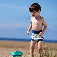 Vista 5 de Splash About Baby Happy Nappy Duo Swim, Bugs Life, 3-6 meses