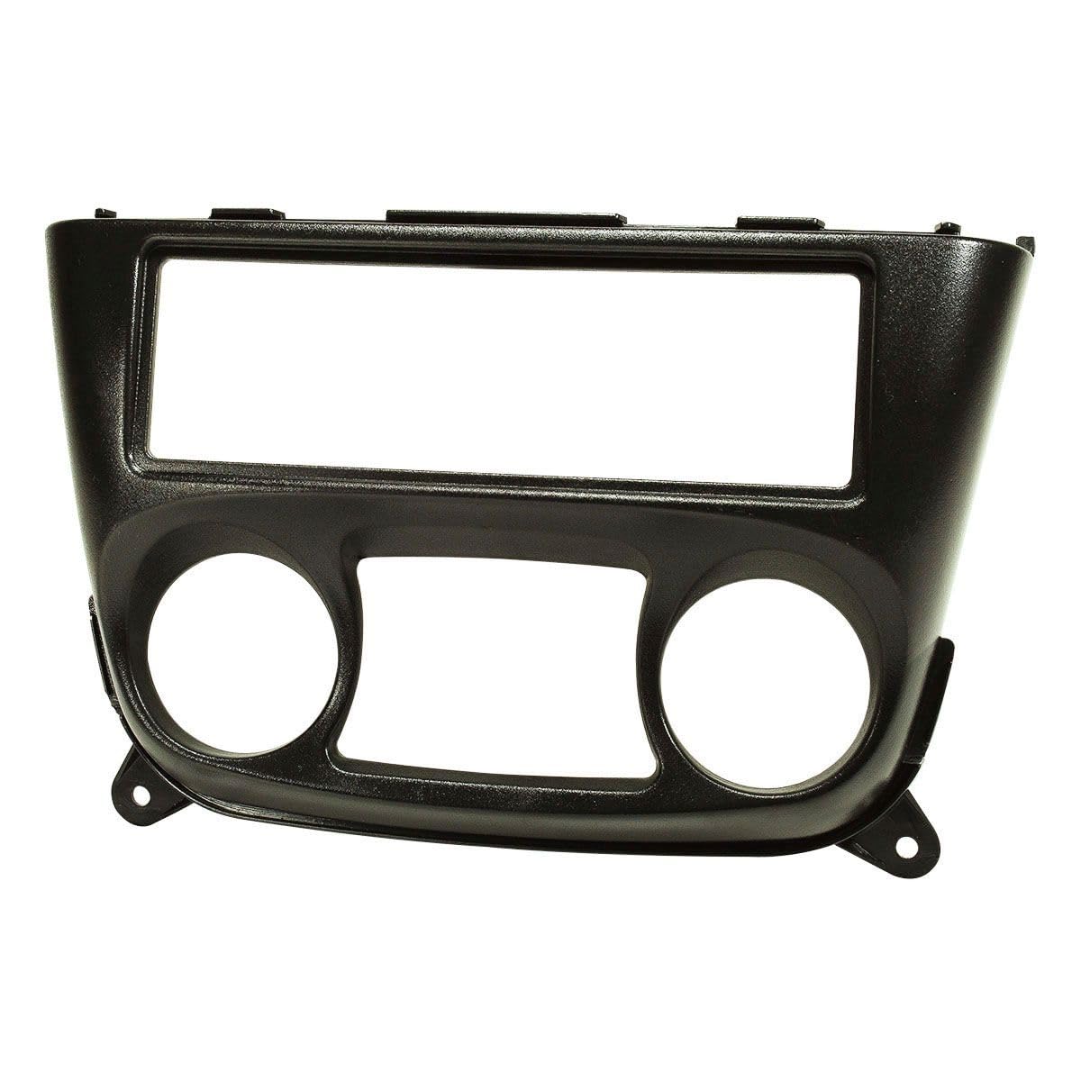 tomzz Audio 2438-006 Radioblende Set kompatibel mit Nissan Almera N16 Bj.2000-2006 schwarz mit Radioadapter ISO