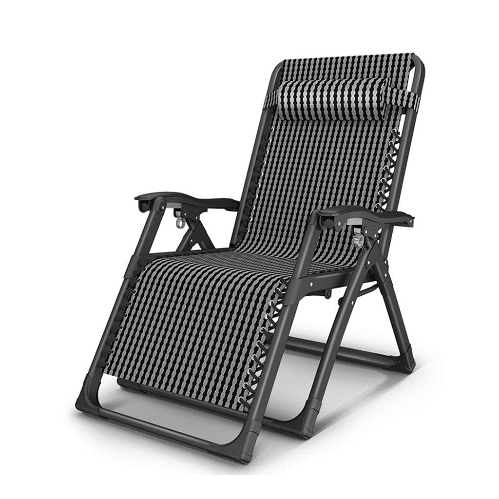 Chaise zéro gravité extra large 67 cm pour vos après-midis détente sur la terrasse