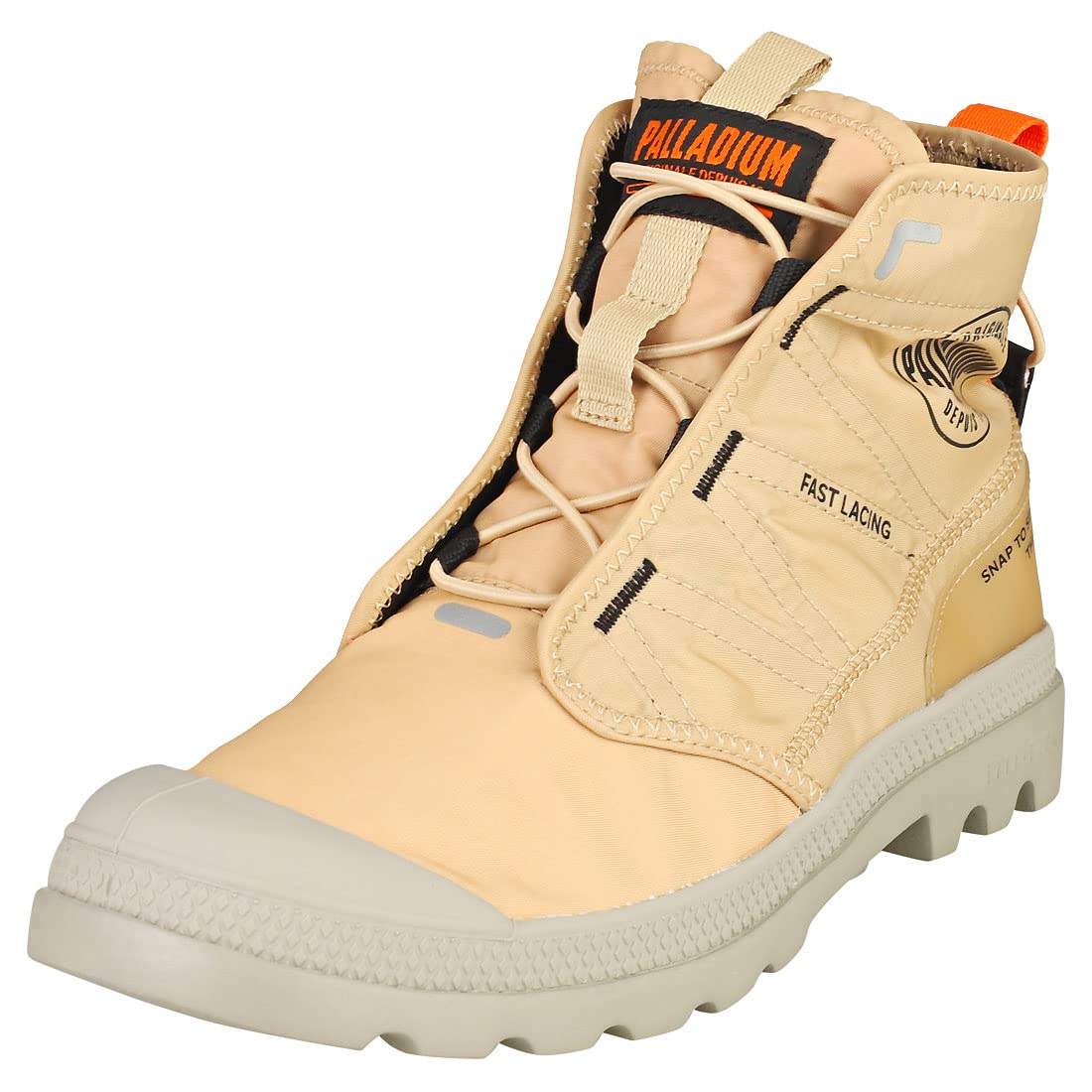 PALLADIUM Men's Pampa Travel Lite Boots, Beige, 11 US