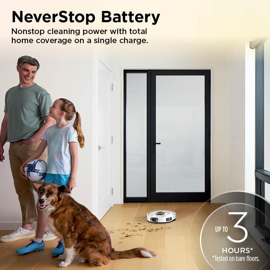 Shark Robot Vacuum & Mop Combo Power Detect Therma Charged NeverTouch Pro AV2900XE