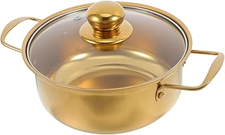 Stainless Stainless Steel Ramen Pot with Lid