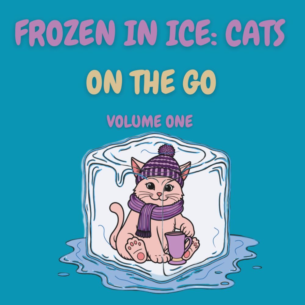 Frozen in Ice: Cats: On the Go (On the Go Mini Coloring Fun)