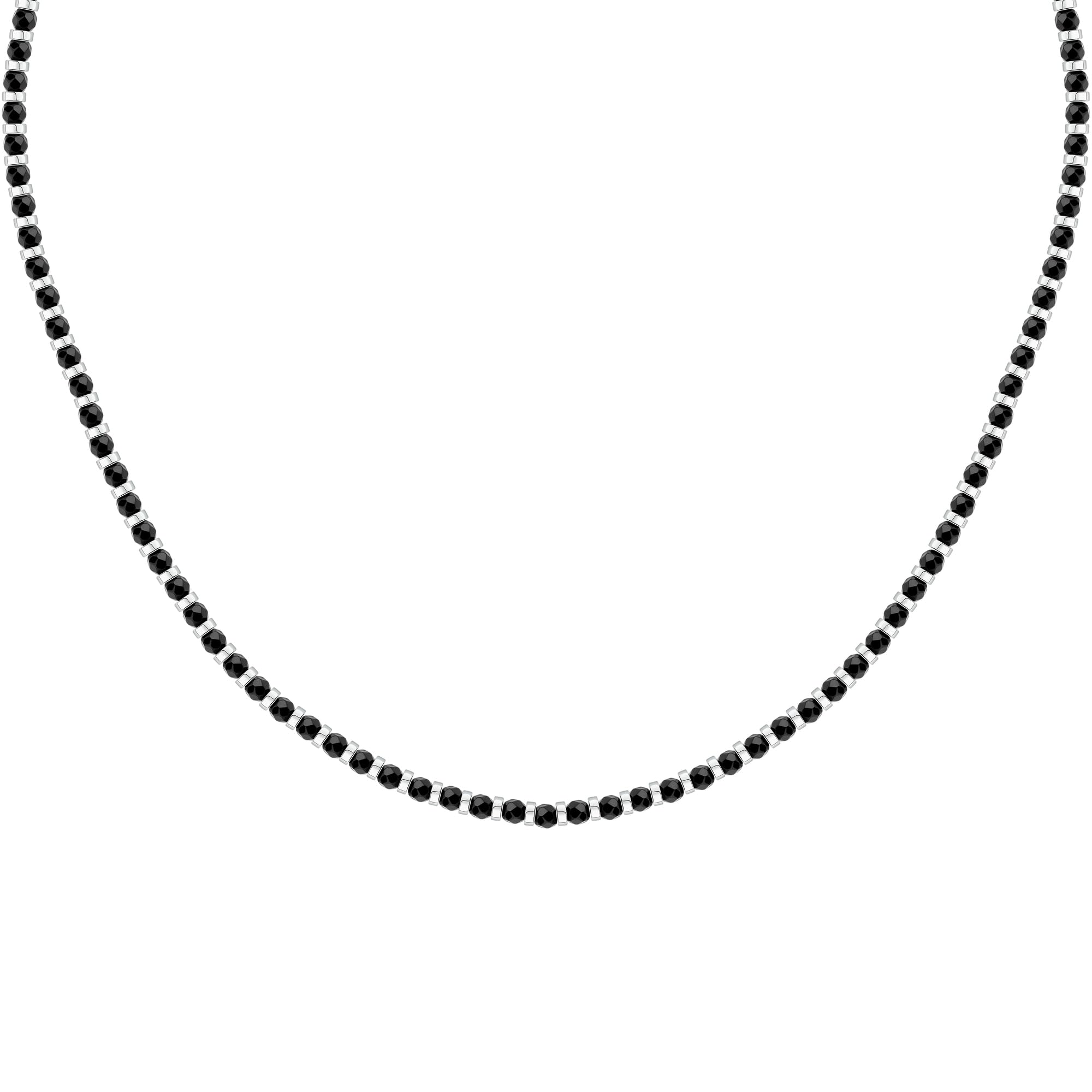 Morellato Collana Uomo in Acciaio, Agata Naturale, Collezione Pietre - S1728
