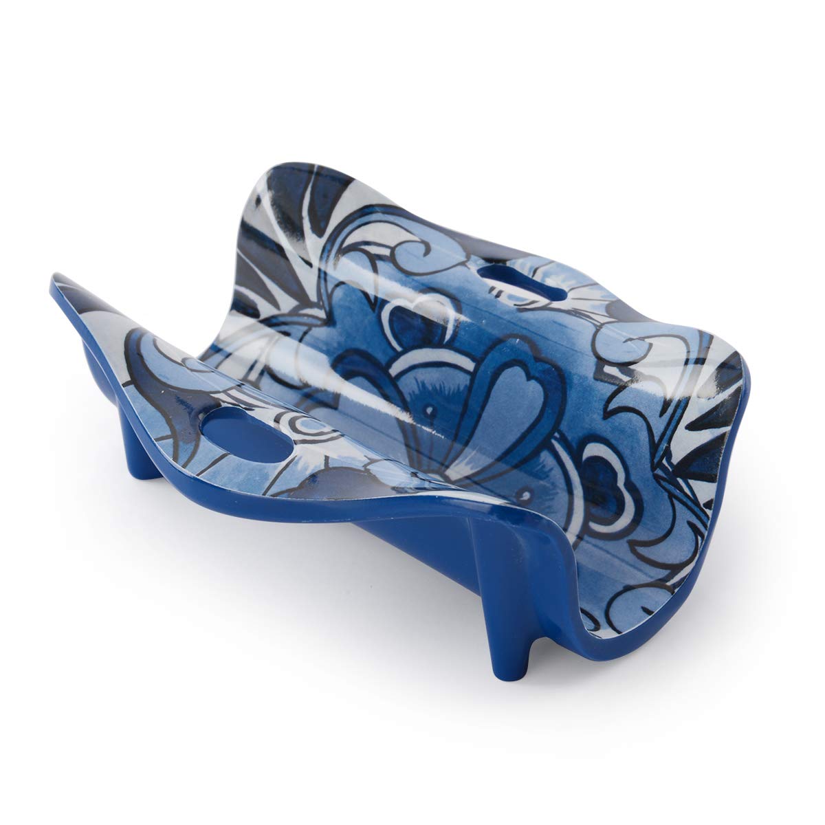 Prepara4018-B Single Taco Holder, BPA Free Plastic, Blue