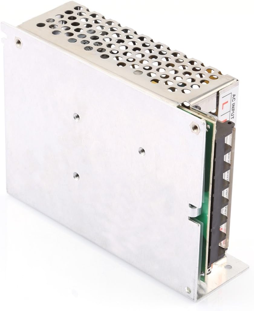 LEDMO Switching Converter, AC/DC Power Supply Adapter Transformer Driver for LED Strip Lights, AC 100V/240V to DC 12V 10A 120W LED Strip Light Power Supply Switching Mode Converter
