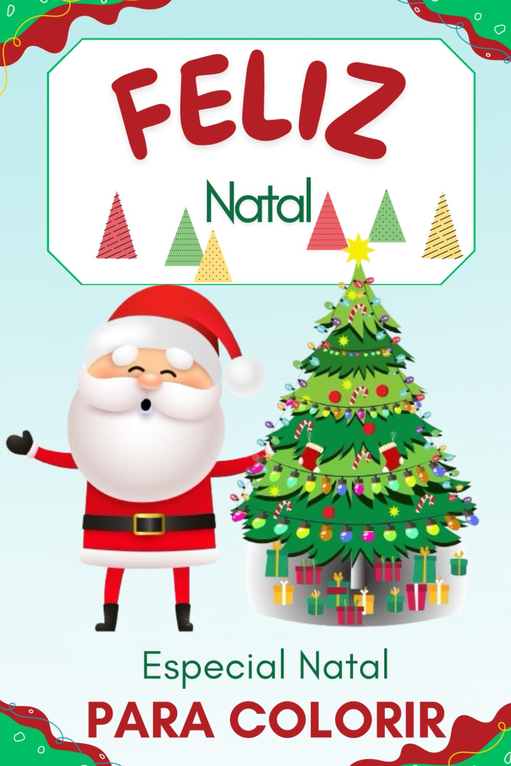 Livro especial de Natal: Livro para Colorir