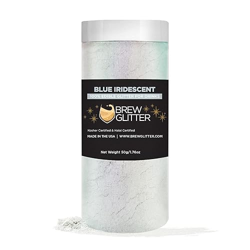 Miniatura 53 de Brillo de cerveza rosa comestible para bebidas, cócteles, cerveza, purpurina y bebidas Certificado Kosher y Halal 100% comestible y de grado