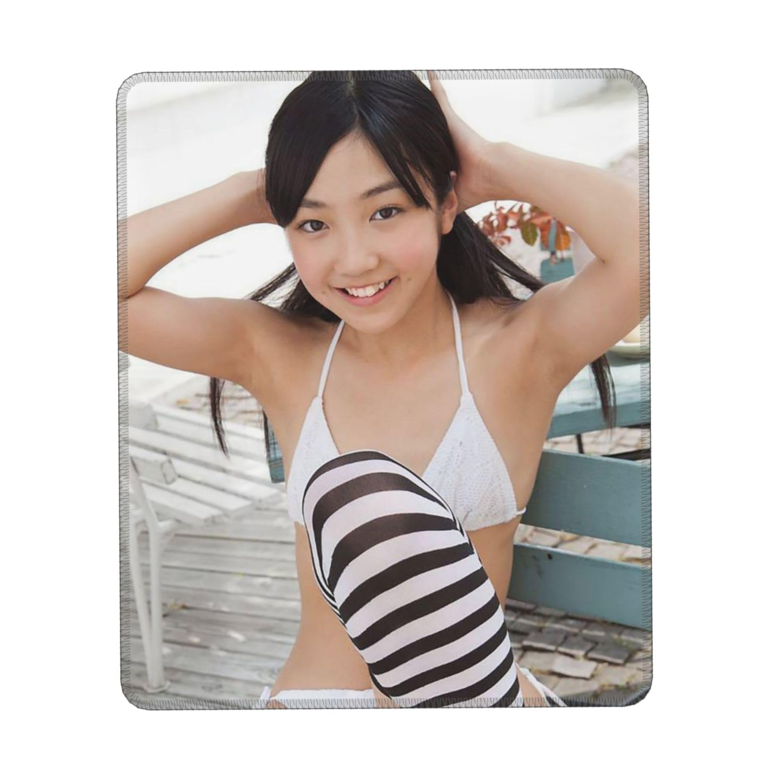 Amazon.co.jp: Momo Shiina Mouse Pad Gaming Table Mat Mouse Pad Laptop Mat  Desk Mat FPS Game Coaster Tea Mat Rubber Back Waterproof Anti-slip 30x25cm  : Computers