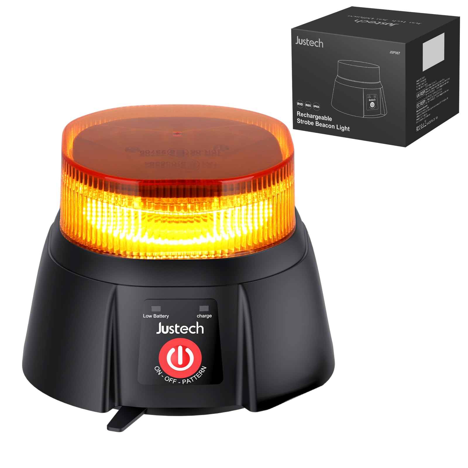 Amazon.com: Justech Cordless Magnetic Beacon Light,Rechargeable