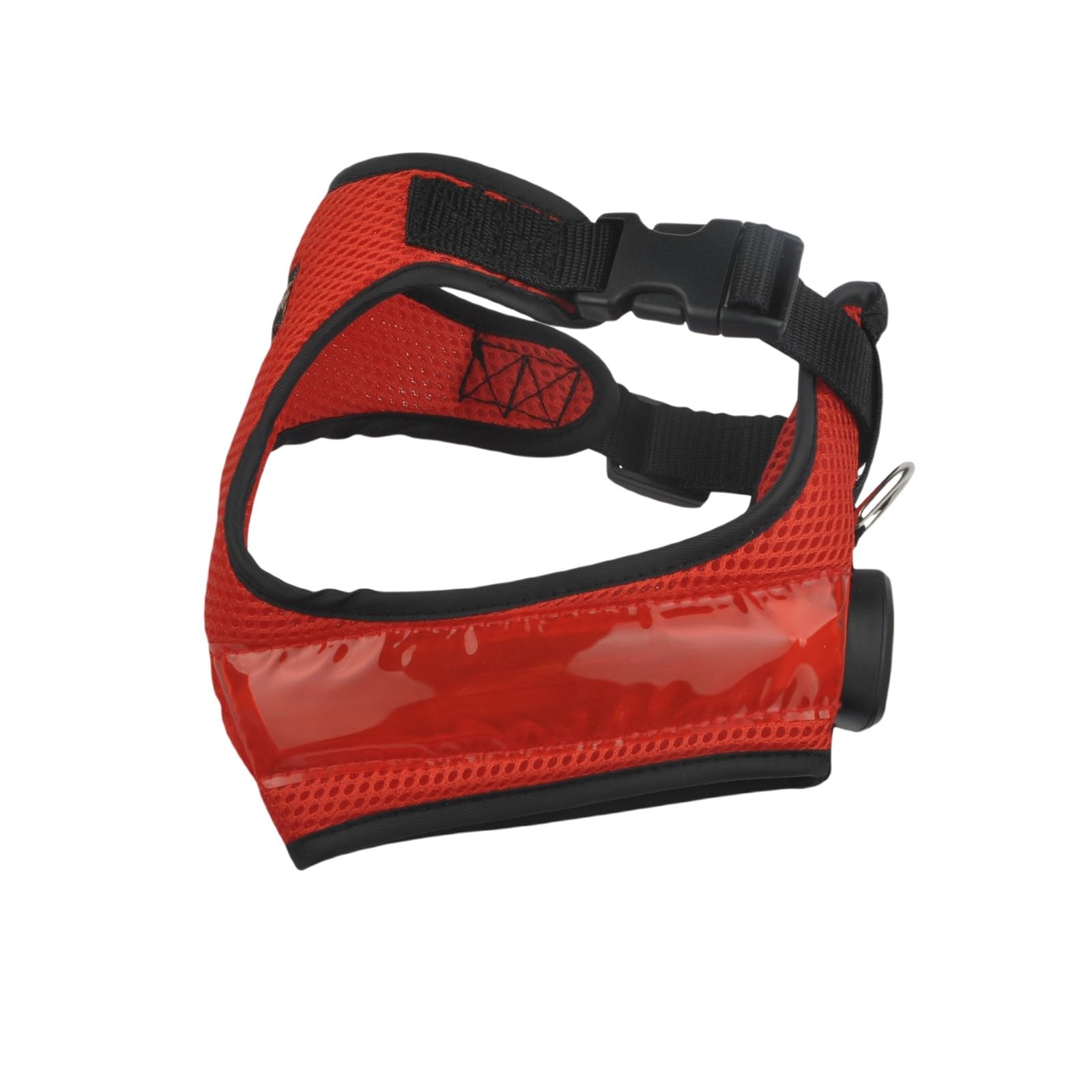 Light Up Dog Harness - LED Dog Harness Rechargeable, No Choke Illuminated Glow Dark Harness Vest Waterproof for Dogs for Camping Night Safety Walking (B, S)