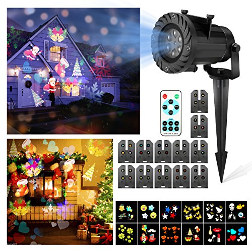 Proiettore Luci Di Natale Da Esterno.Netz Kette Proiettore Luci Di Natale Da Esterno Per La Facciata Della Casa Strange Things