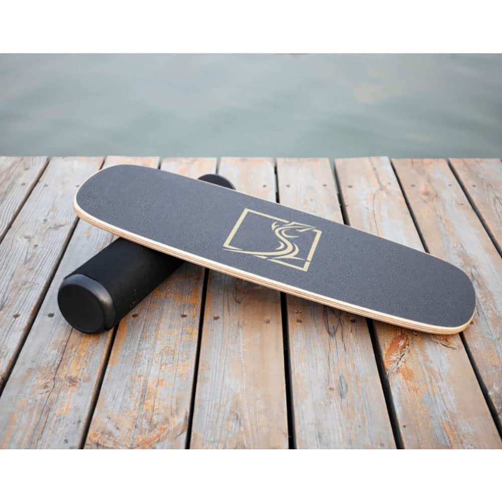 Deska do ćwiczeń z rolką, drewniana deska do balansowania, do surfingu, snowboardu, narciarstwa, jazdy na deskorolce