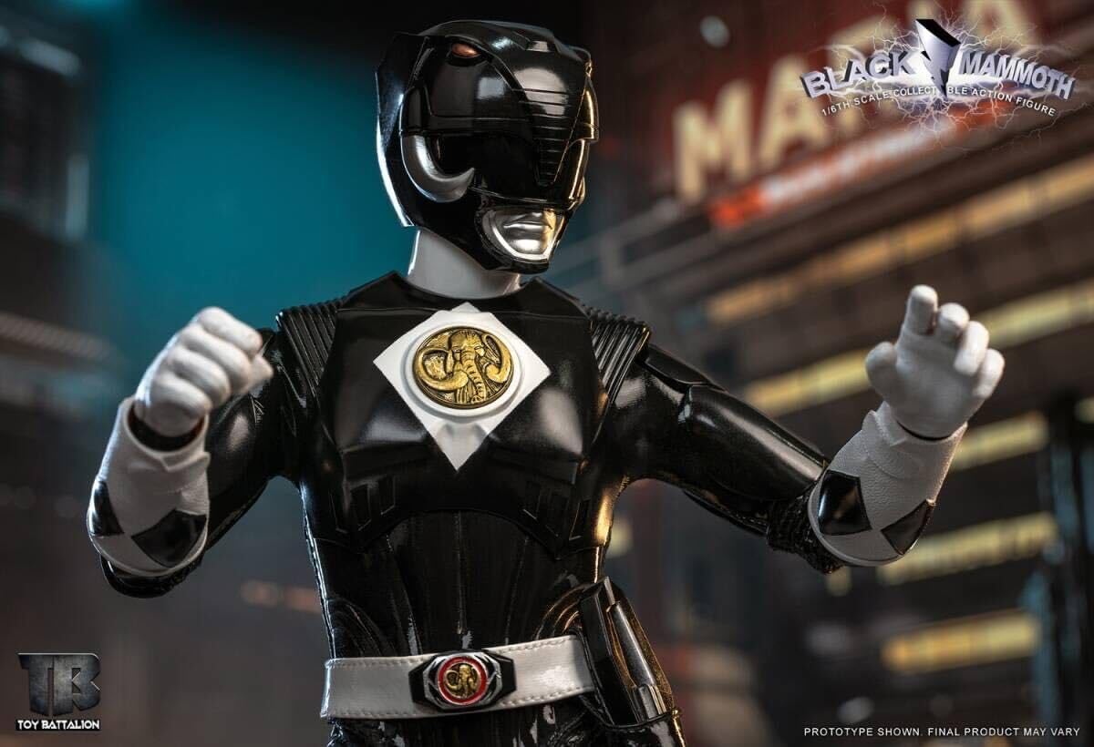 TOYS BATTALION 1/6 Black Mammoth 未開封 TB015 検 フィギア マイティ モーフィン パワーレン