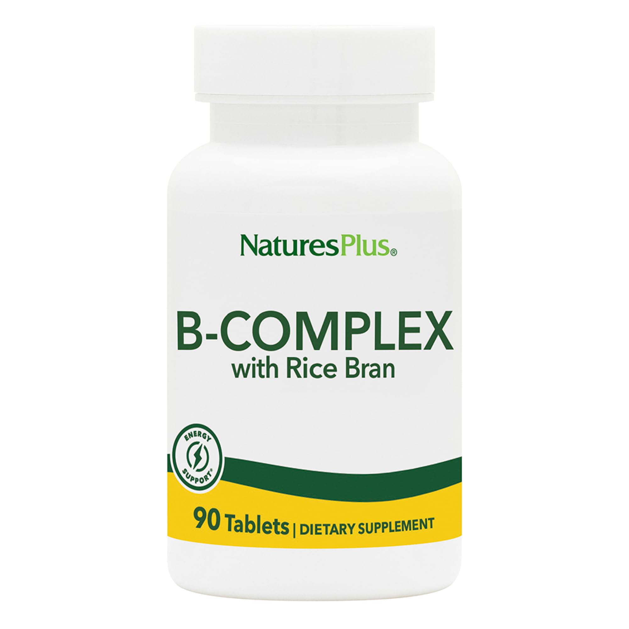 Nature's Plus, B-Complex with Rice Bran, 90 Tablets