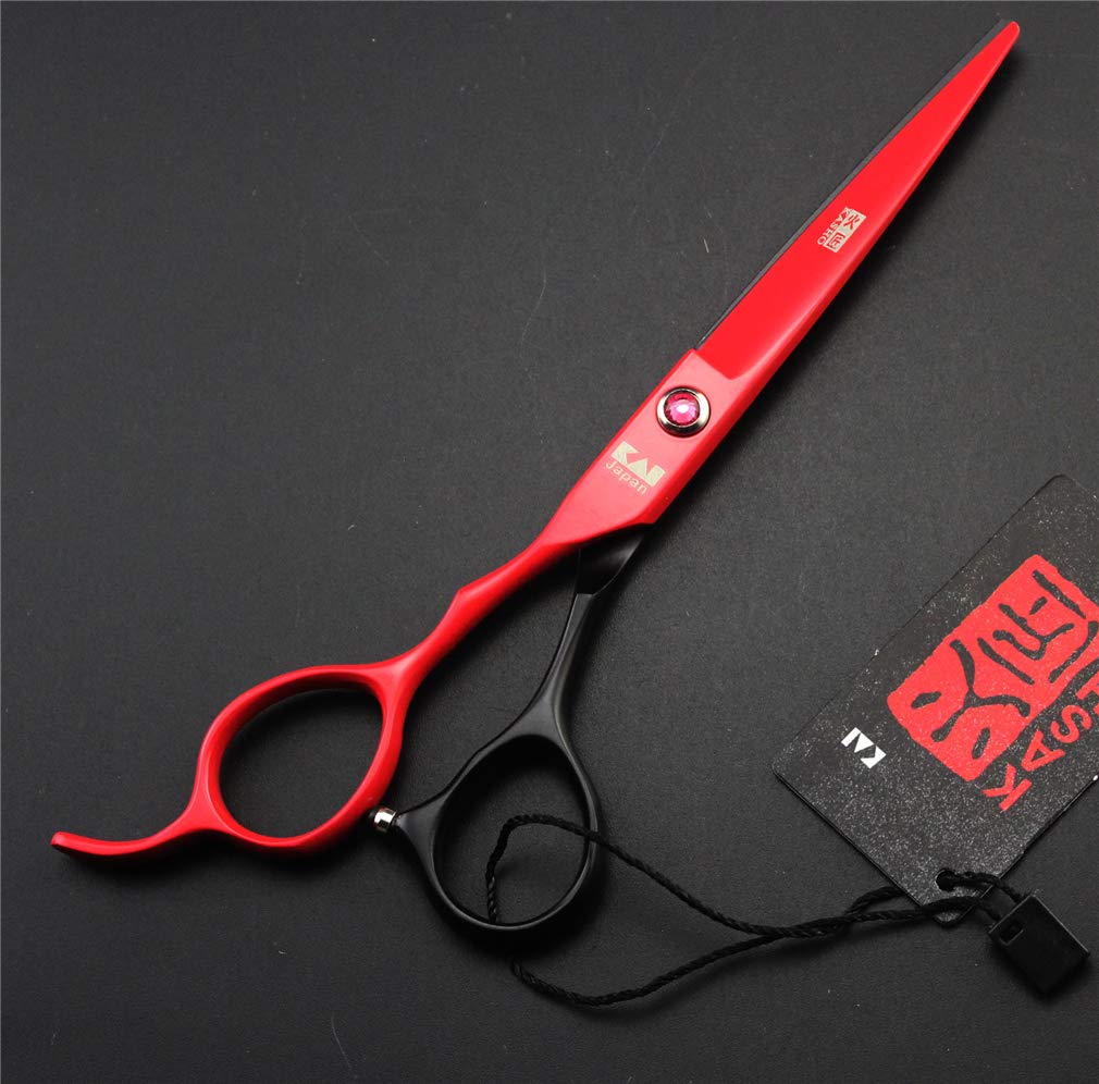 Capelli 6.0 Pollici Mano Sinistra Professionale Parrucchiere Forbici del Barbiere Assottigliamento Cesoie Cesoie Set Giapponese in Acciaio Inossidabile Uomo Donna Home USA