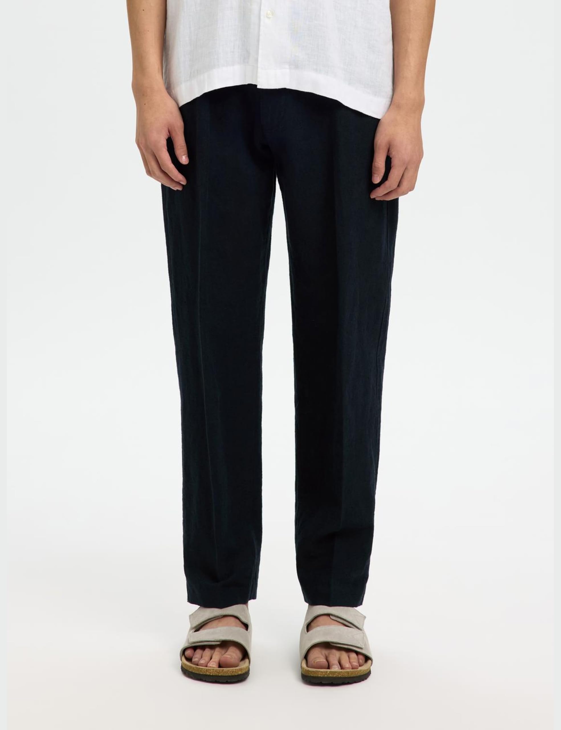 SELECTED FEMME Slh196-straight Leroy Sun Pant - Slh196-Straight Leroy Sun Pant Mężczyźni