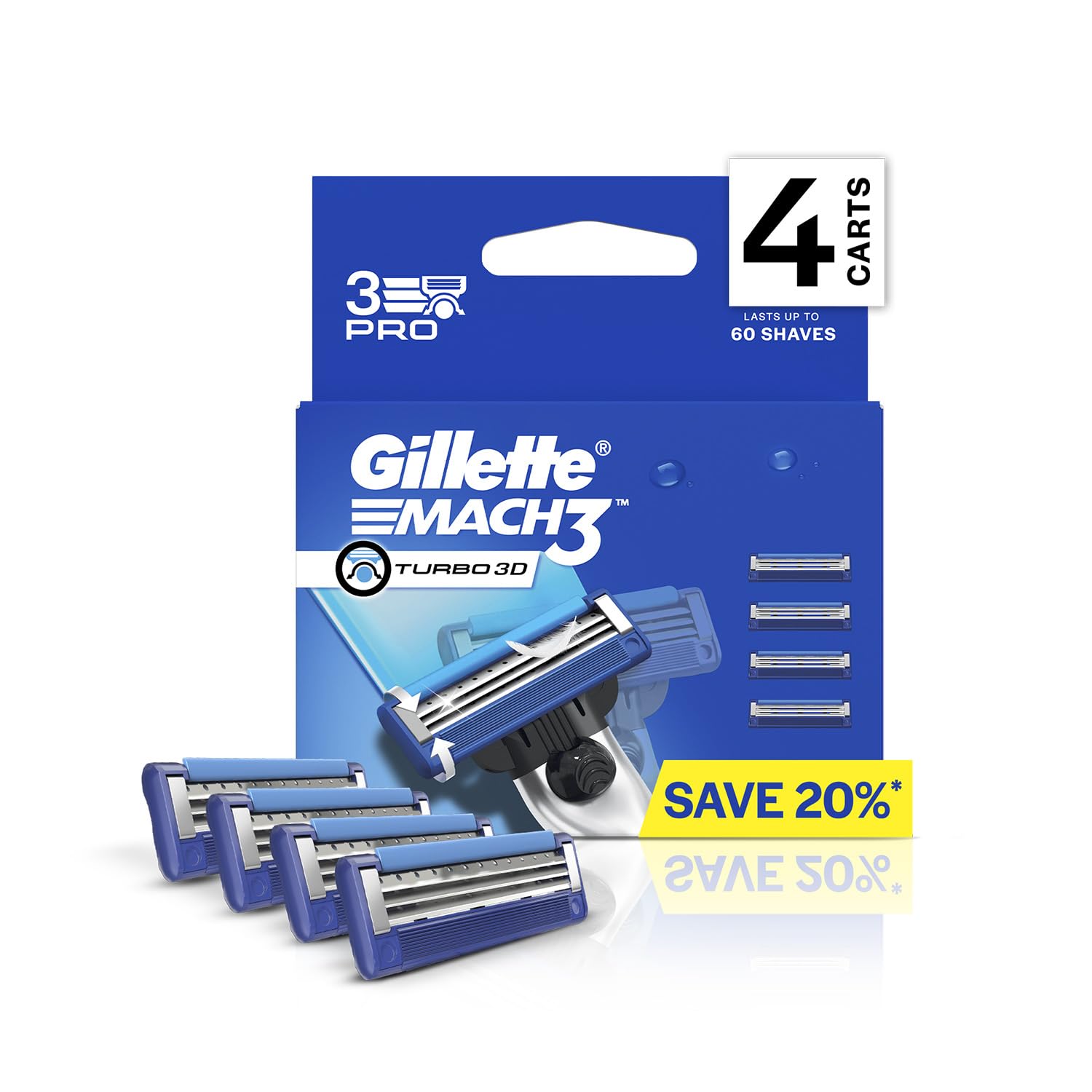 【4個セット】Gillette MACH3 TURBO 替え刃 8個入り Amazon.co.jp: ジレット マッハスリーターボ 替刃4個入 : ビューティー