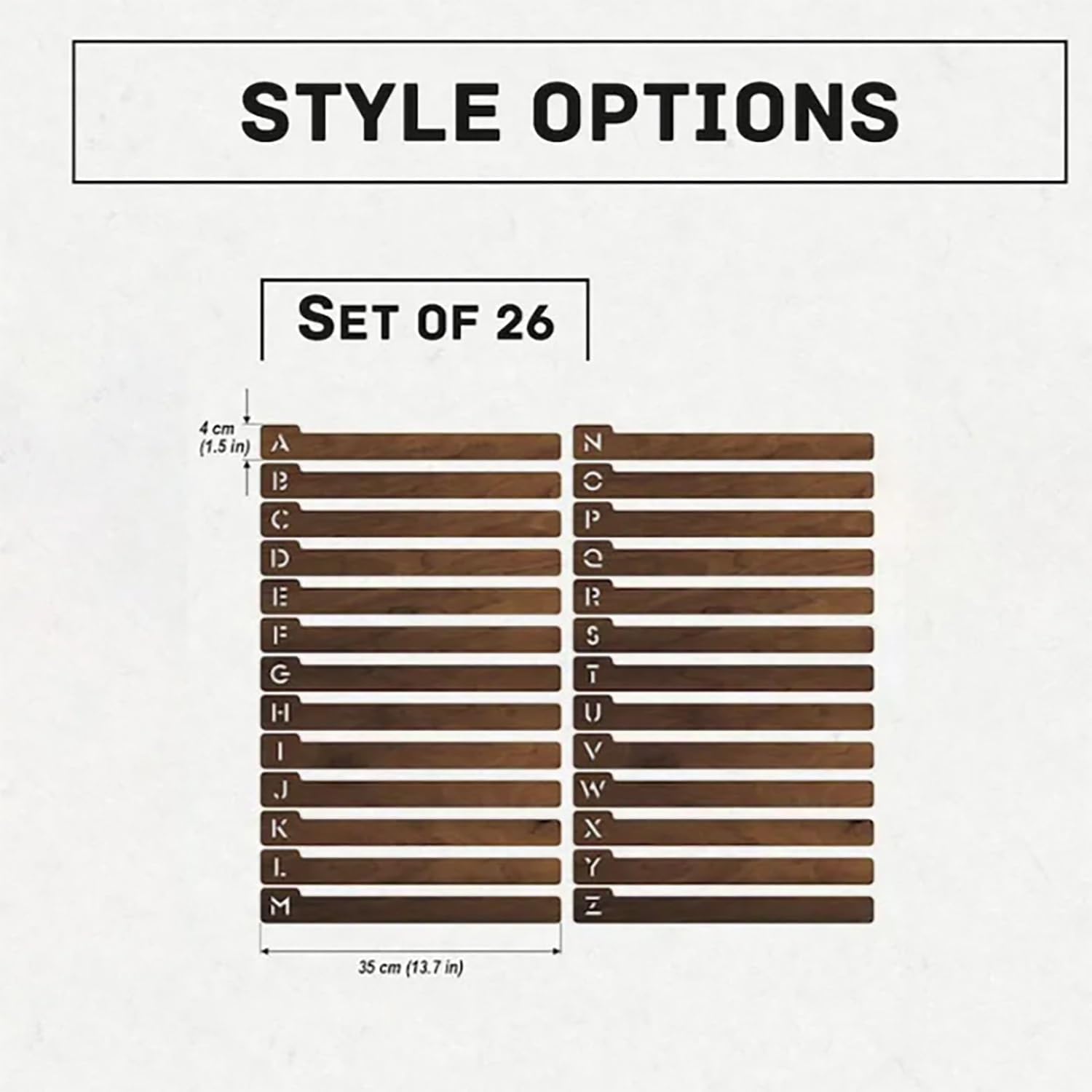 Amazon.com: 26PCS Alphabetical Vinyl Record Dividers A-Z for