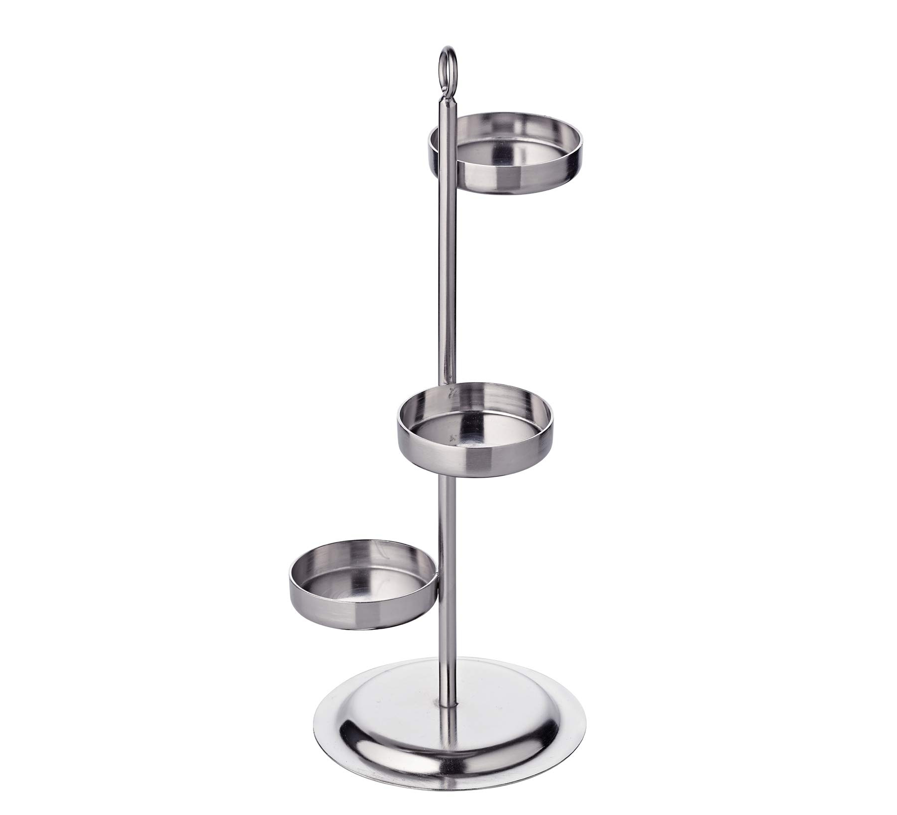 Porte-Bougie En Acier Inoxydable Nickelé Or EDZARD | Hauteur 8 Cm | Pour Bougies D'Env. 2 Cm De Diamètre