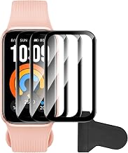 Lemxiee 3 pieza Protector pantalla para Xiaomi Smart Band 11 Active flexible de cobertura total